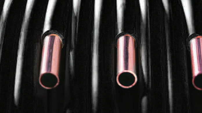 Copper PVC tubes