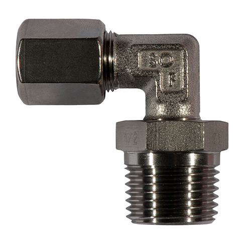 13079600 Male adaptor elbow union (M) Serto Elbow adaptor fittings/unions