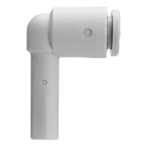 19059985 Elbow Connector - 90 degrees reducing Elbow push-in fittings are suitable to ensure a quick 90 degree connection in a pneumatic system.