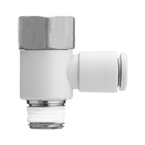 19060025 Banjo Connector - Single Banjo Connector Push-in fittings are suitable to ensure a flexible connection in a pneumatic system.